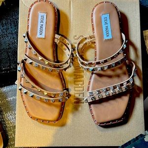 steve madden skyler tan sandals